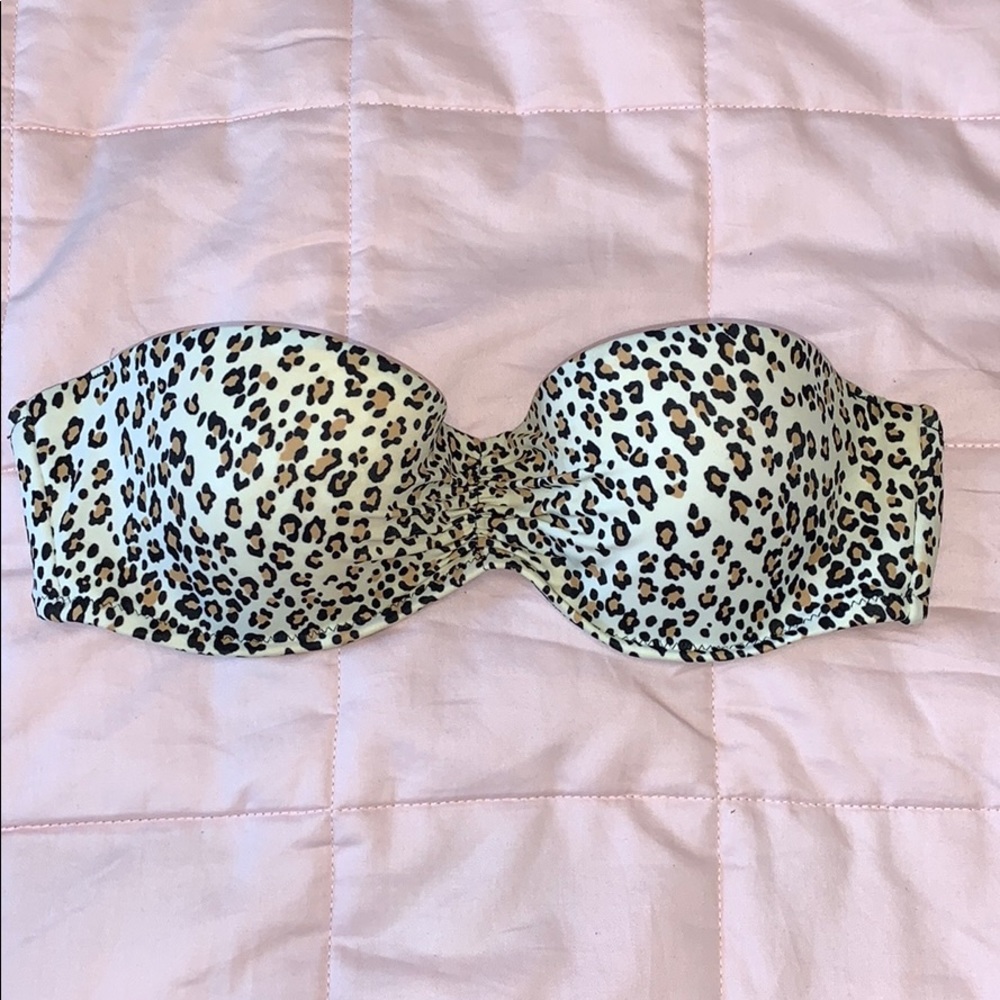 Victoria’s Secret leopard bikini top